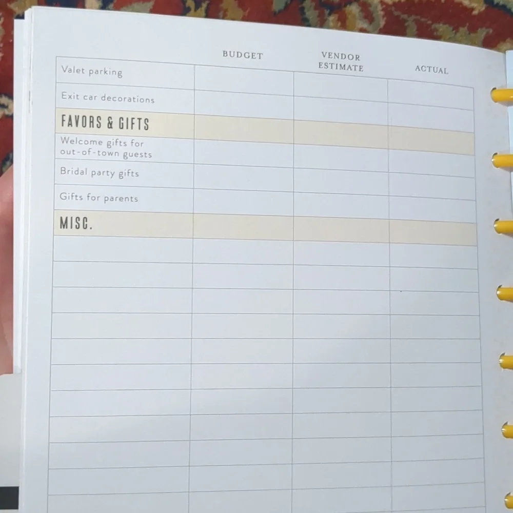 Happy Planner stylish notebook